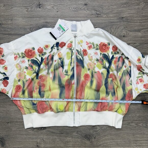 Nike Bomber Jacket Sz XL Womens Sportswear Artist Collection Sail Multicolor - Picture 5 of 14